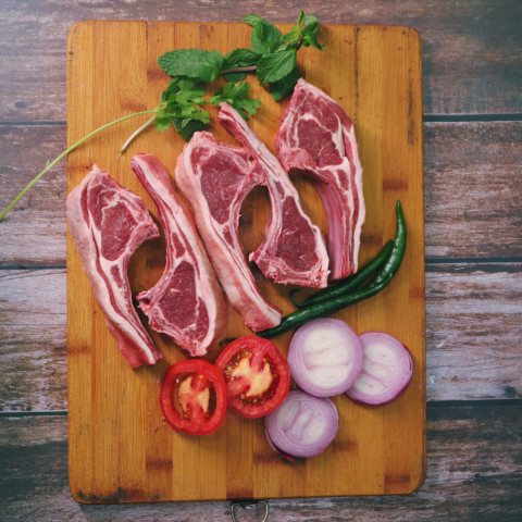 LAMB RACK (NZ) - 500gm – The Butcher's Block Oman