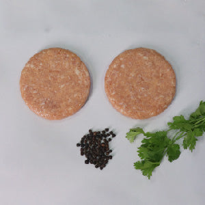 Chicken Burger Patties – 2 Pieces (Raw)